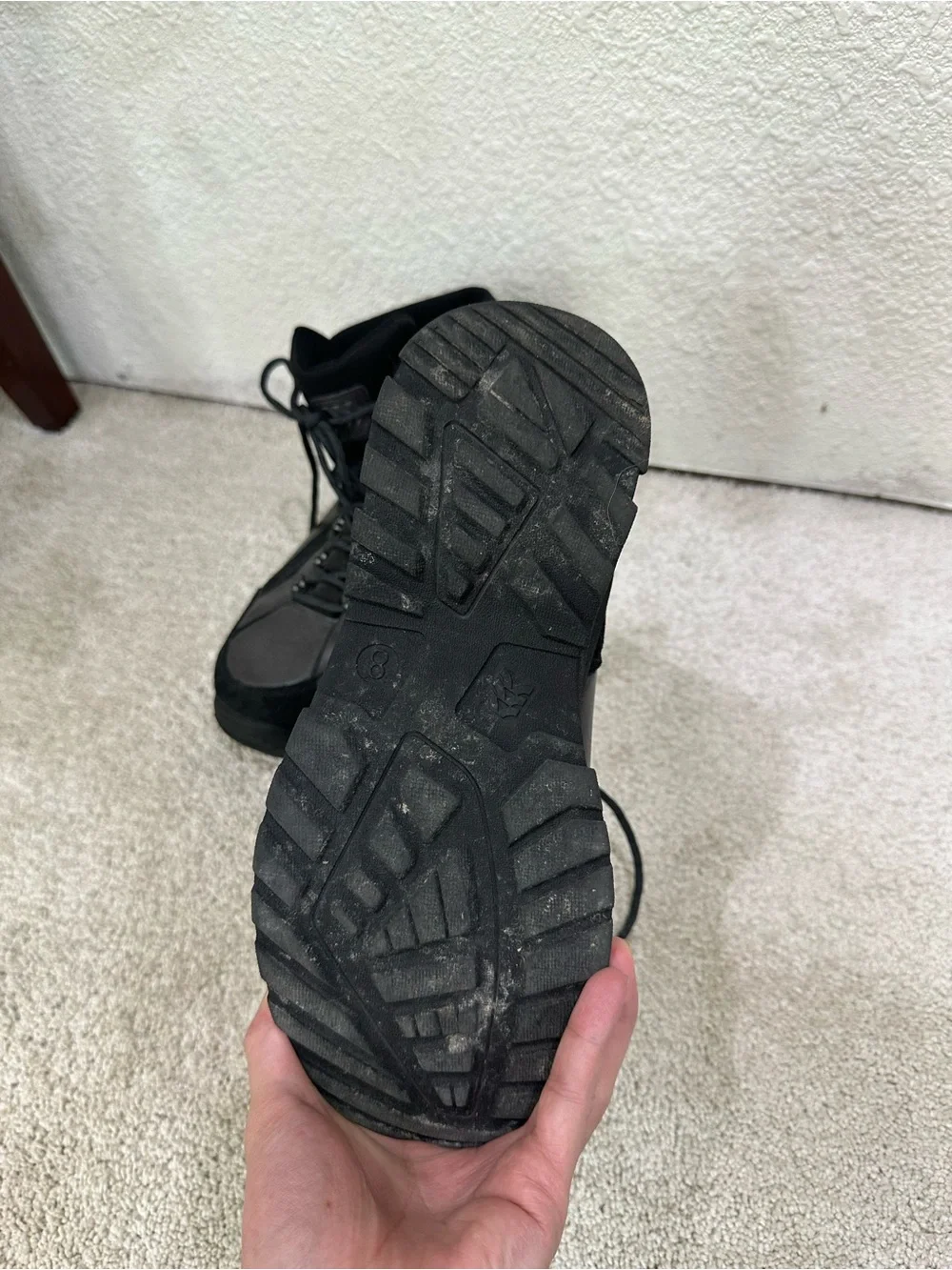 Men's Austin Waterproof Winter Boots - All in Motion - Gray, Size 8